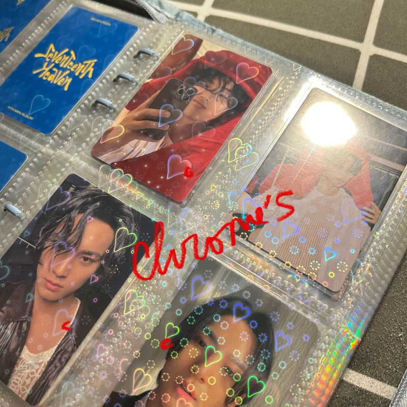 mingyu photocard seventeen pc pws ld powerstation heaven pob carver jas hujan kuning hotel