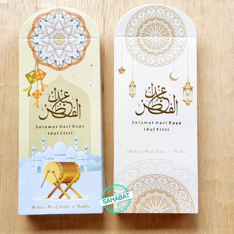 

Ready Baru AMPLOP ANGPAU LEBARAN DENGAN POLI EMBOS EXECUTIVE UKURAN PANJANG ISI 25 PCS