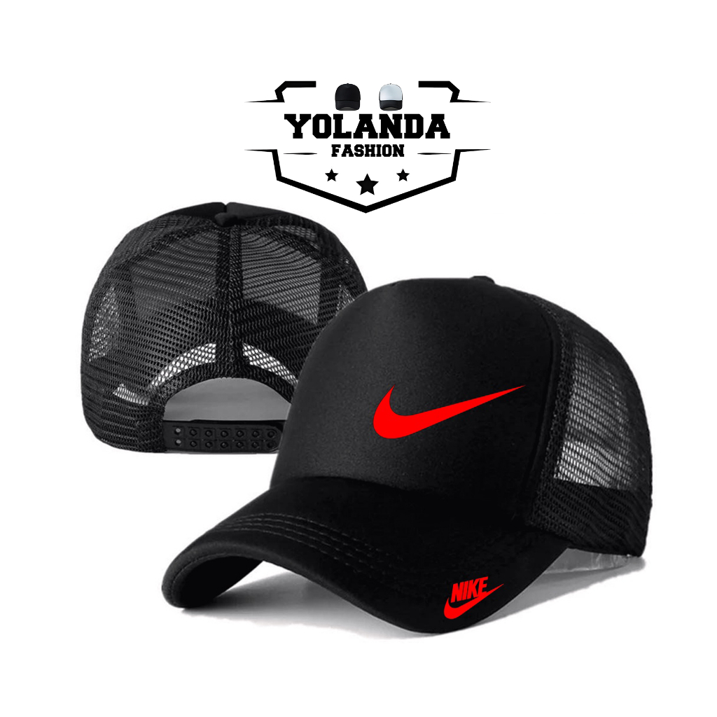 Topi Trucker SPONSOR OLAHRAGA - Topi Distro Nike SPONSOR SPORT Logo - Topi SPONSOR SEPAKBOLA Premium