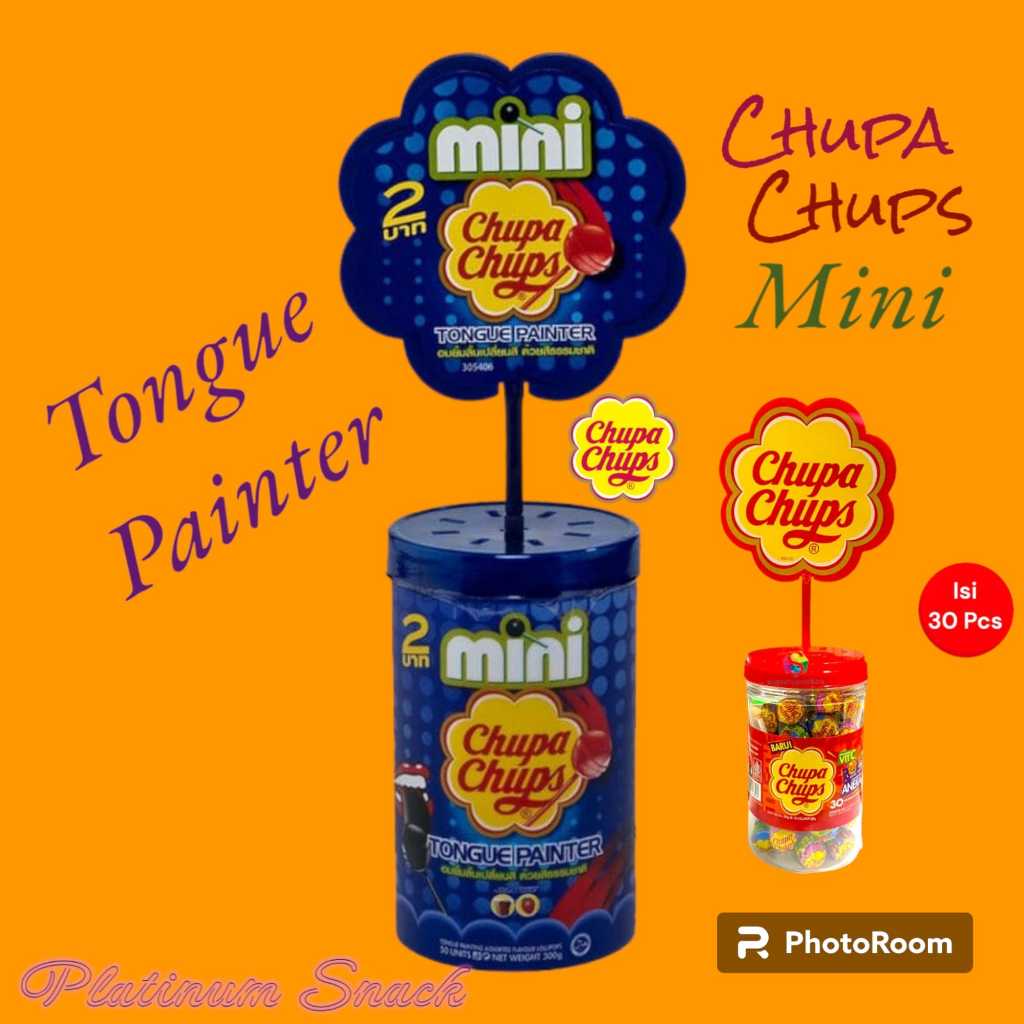 

Tongue Painter & Classic Chupa Chups | Isi 30 Pcs @ 9 Gr