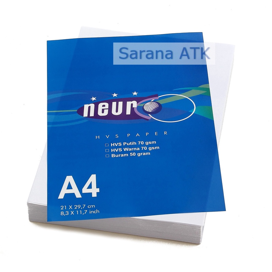 

Update Stok Neuro Kertas Fotokopi A4 7 Gram Putih PACK