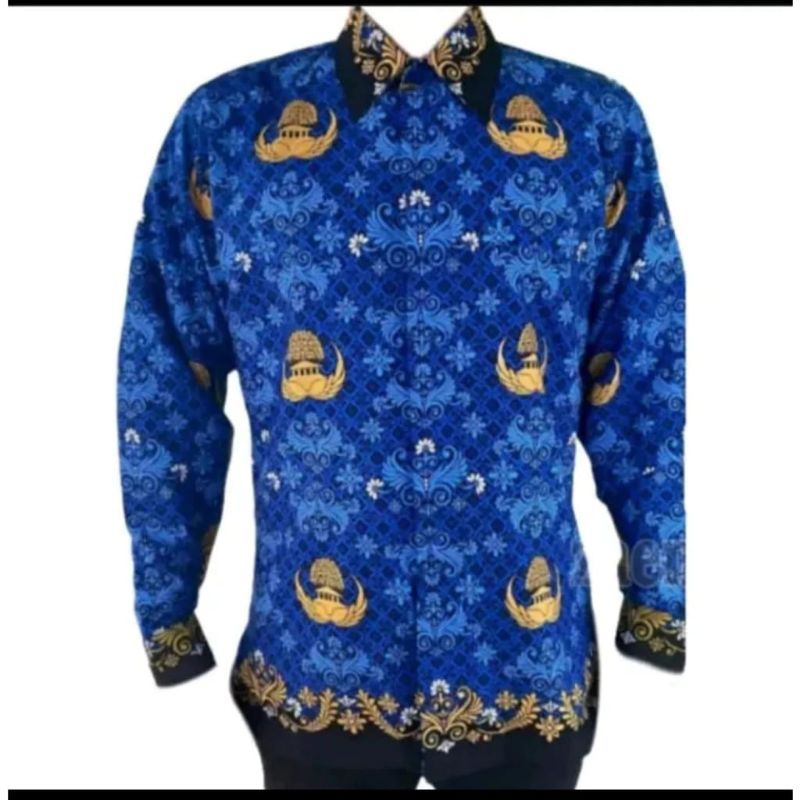 KORPRI PRIA TERBARU LAPIS FURING  KRAH HITAM KAIN SRITEX C40 S