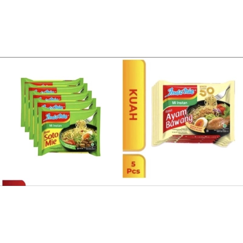 

Indomie soto / Ayam Bawang 5 pcs