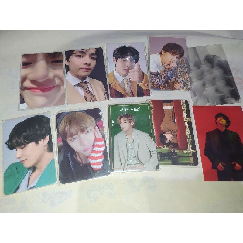 photocard pc taehyung v BTS Maung LY Love Yourself tear zoom dicon wv bene wv BE samsung tokp MOTS O