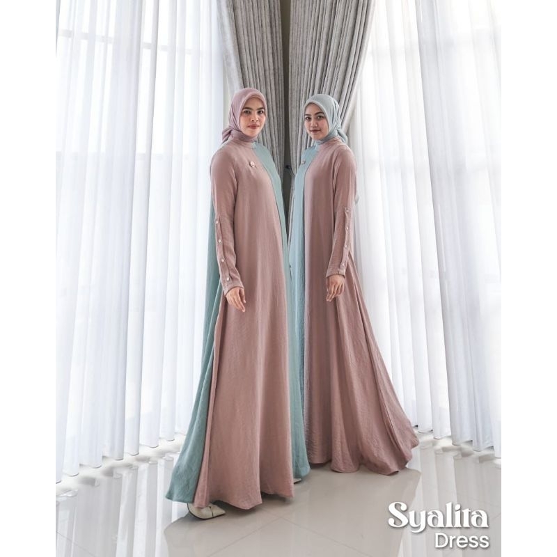 SYALITA DRESS BY MAREVI MOSLEM FASHION