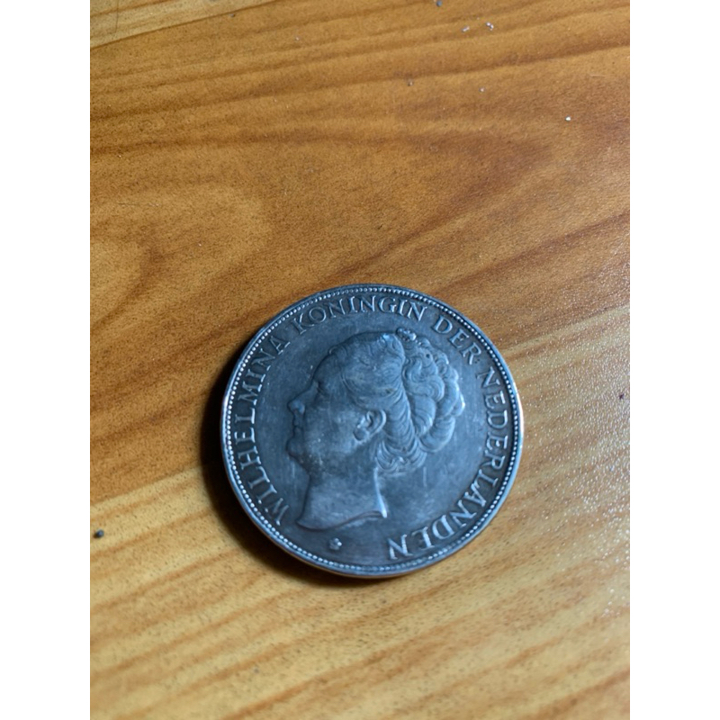 Koin Kuno 2 1/2 Gulden tahun 1932 perak asli