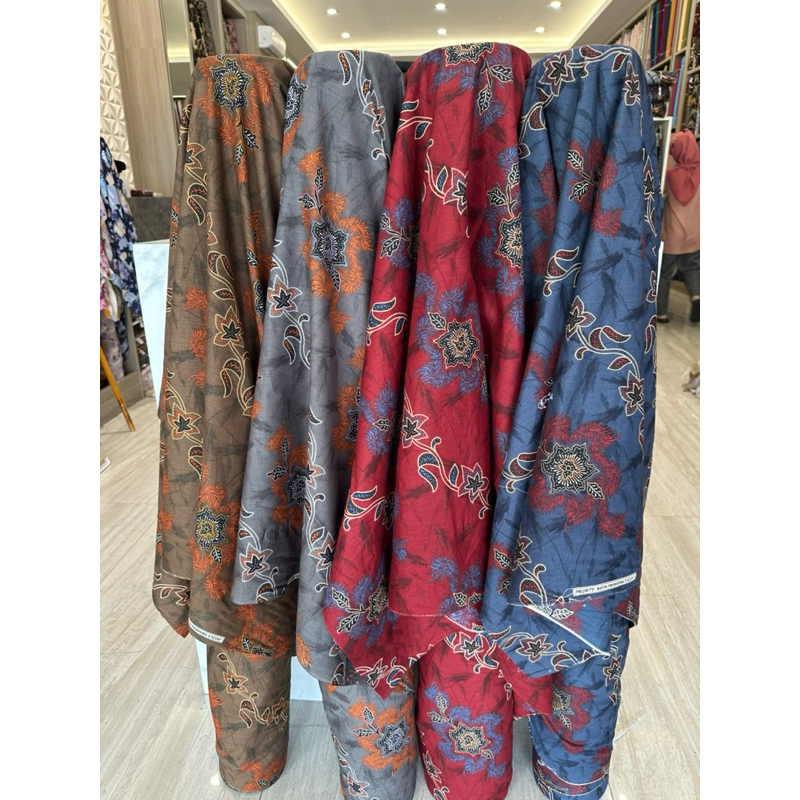 Bahan kain Batik katun Premium / kemeja batik katun
