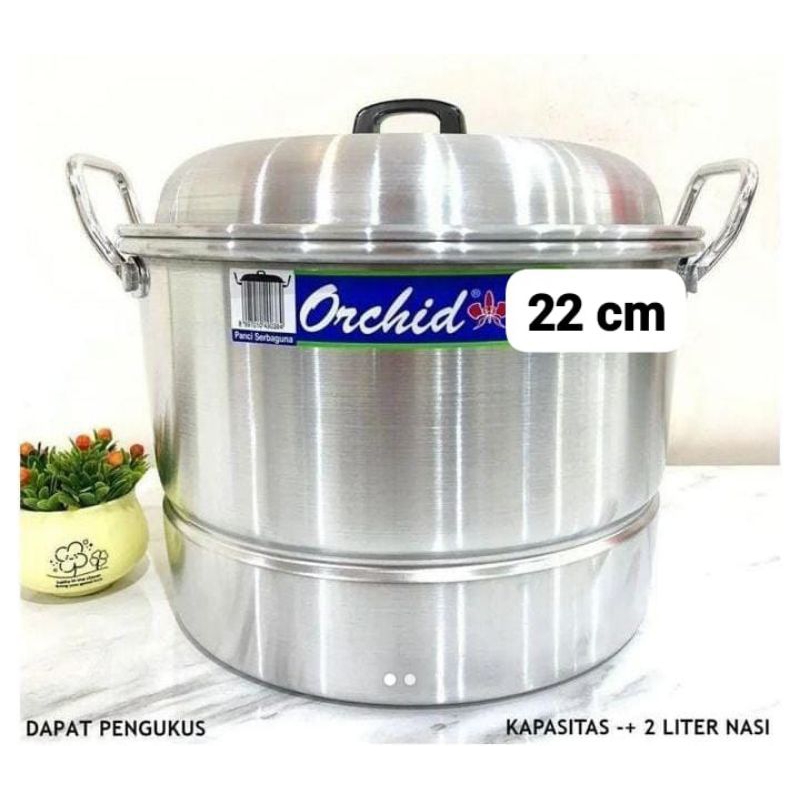 Dandang Orchid 22cm Dandang Kukusan Orchid
