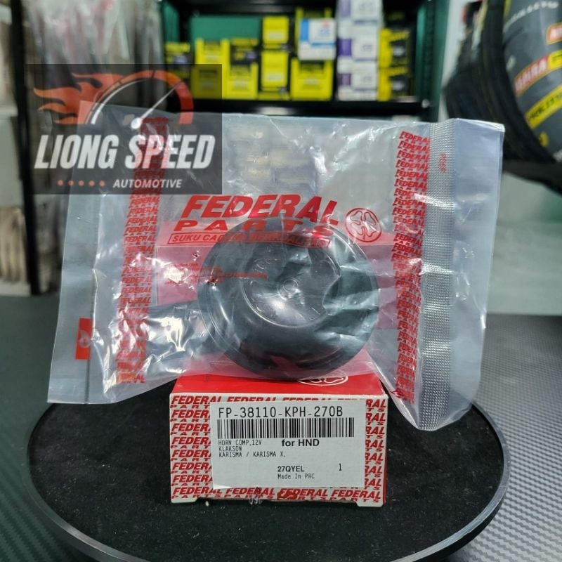 Original Klakson Merk Federal Motor Honda Karisma X Supra X 125 Revo KPH