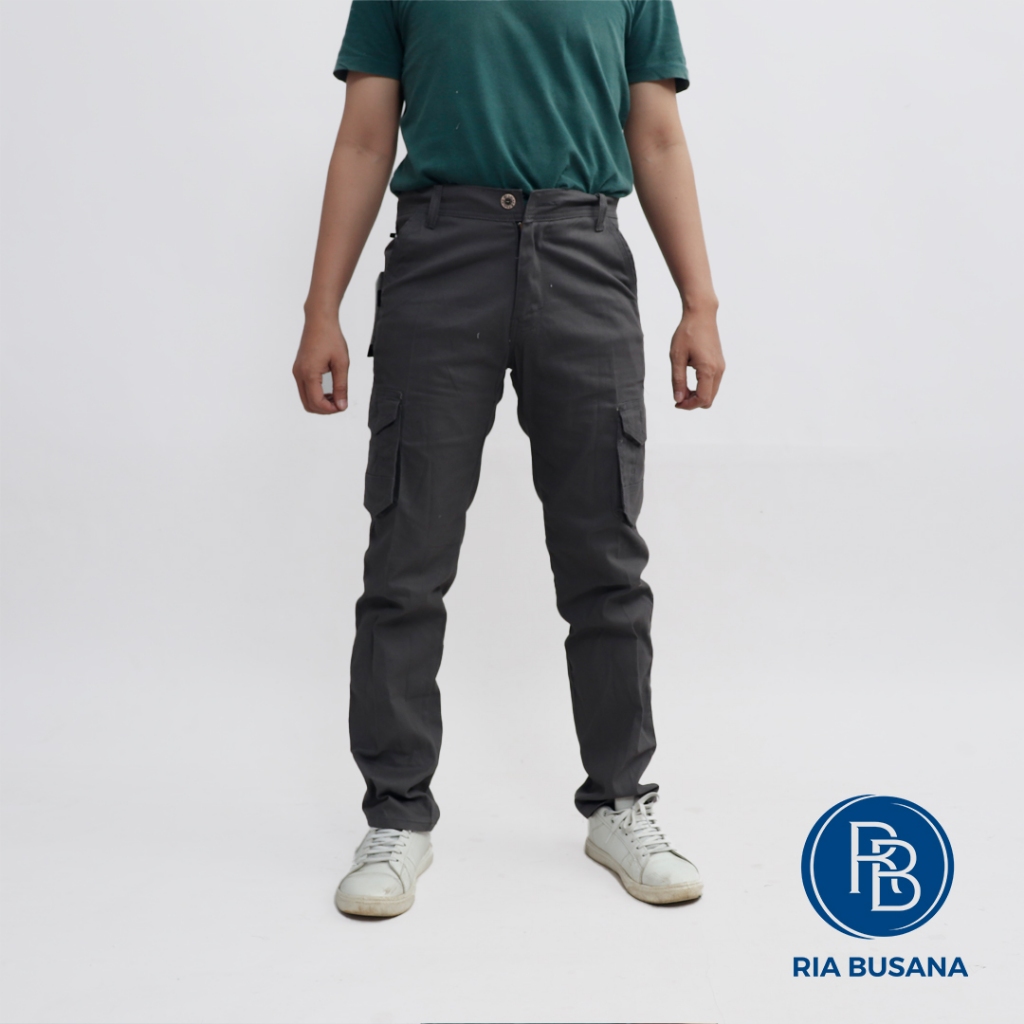 Ria Busana - Faalka - Cargo Pria Art.TWILLCRG-ABUTUA
