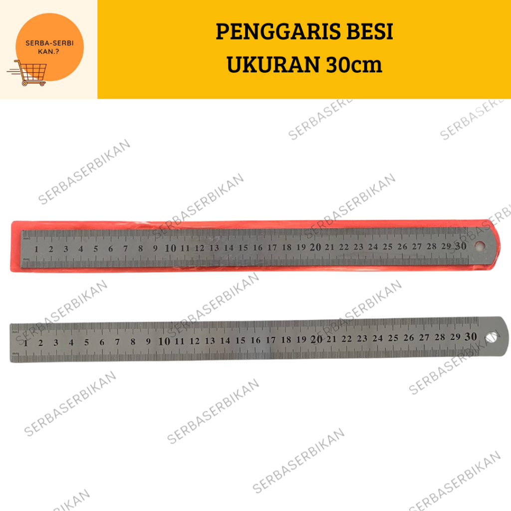 

PENGGARIS BESI 30 cm