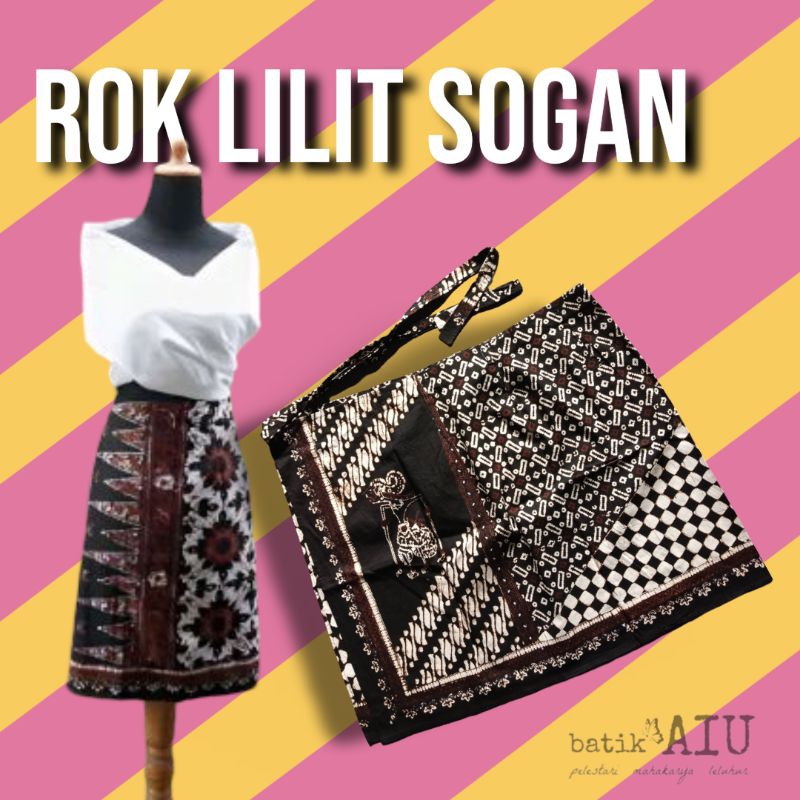 ROK LILIT BATIK CAP SOGAN PREMIUM