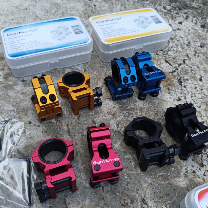 Mounting teleskop westhunter raill 22 picantiny