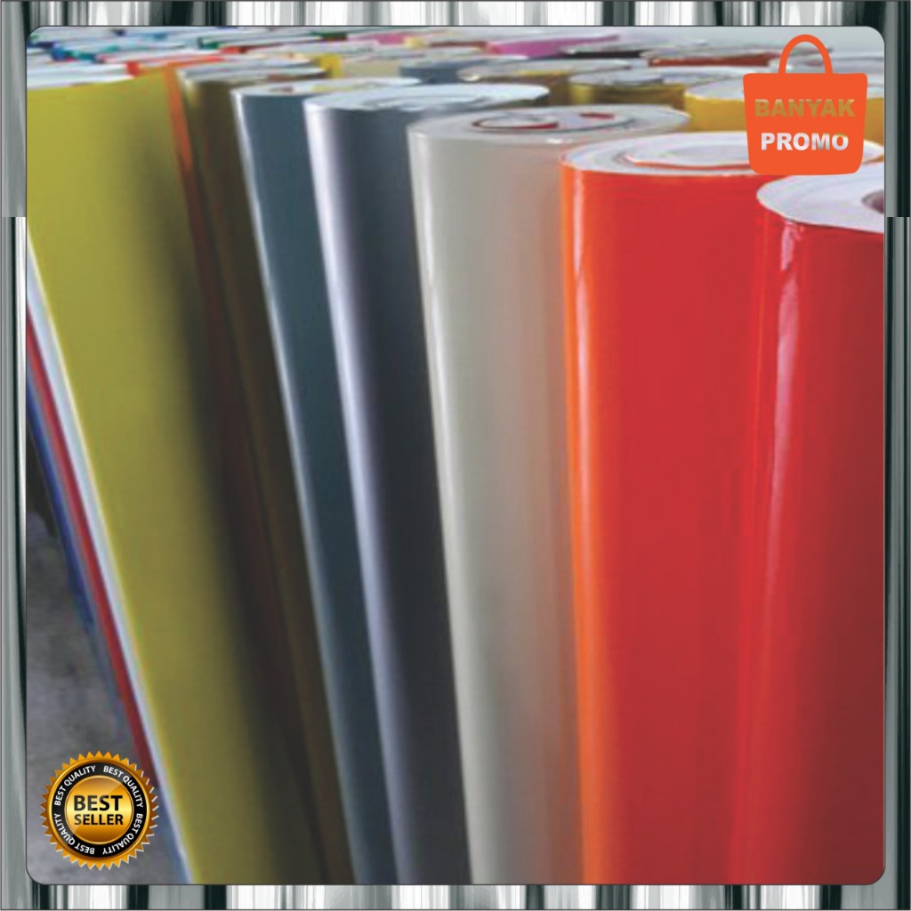 Stiker Warna/Stiker Oracal 651/Stiker Warna Doff/Skotlet Warna Doff/Skotlet Motor Dan Mobil