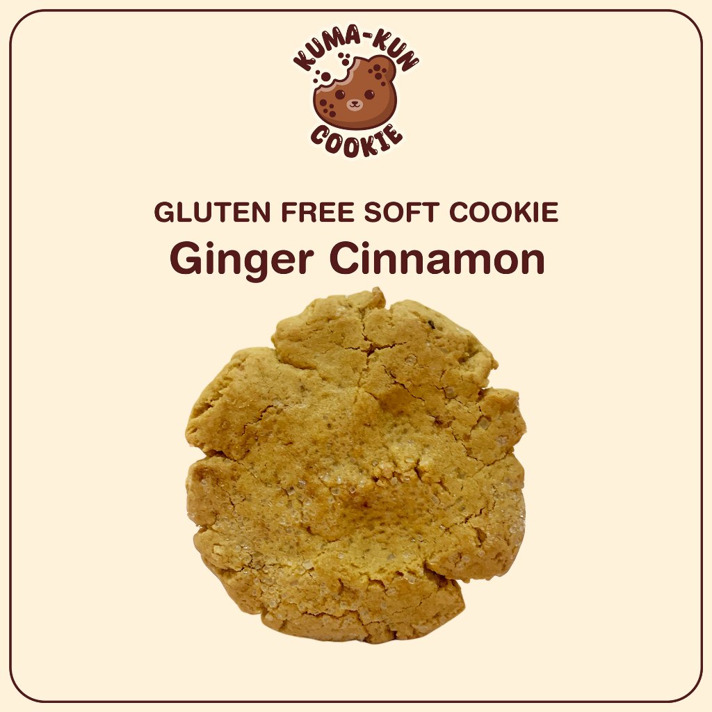 

Gluten Free Soft Cookie - Ginger Cinnamon