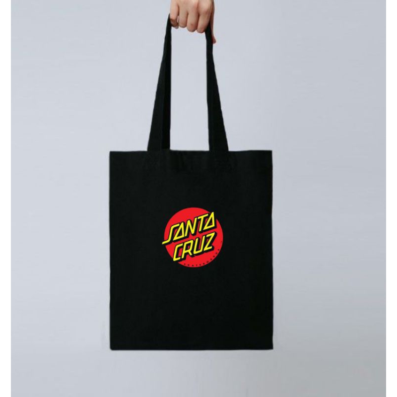 Tote Bag Motif Santa Cruz | Tas Tote Bag Canvas Resleting