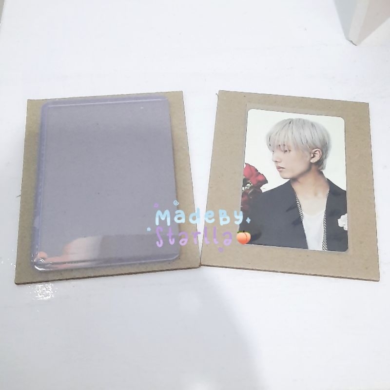 (SATUAN‼️) YELLOW BOARD PHOTOCARD | GREY BOARD PHOTOCARD | KARTON PACKING PHOTOCARD