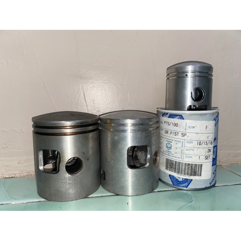piston seher dan tutup boring vespa spartan 200