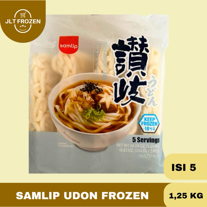

Samlip Udon Frozen/ Mi Udon Jepang/ Fozen Noodle Japan 1.25kg - 5pc