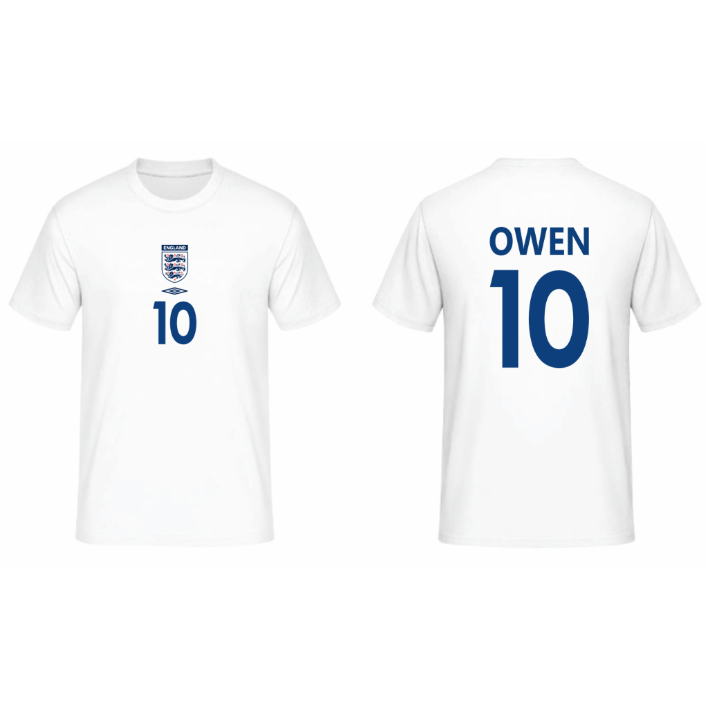 T-SHIRT KAOS TIMNAS INGGRIS EURO 2004 MICHAEL OWEN