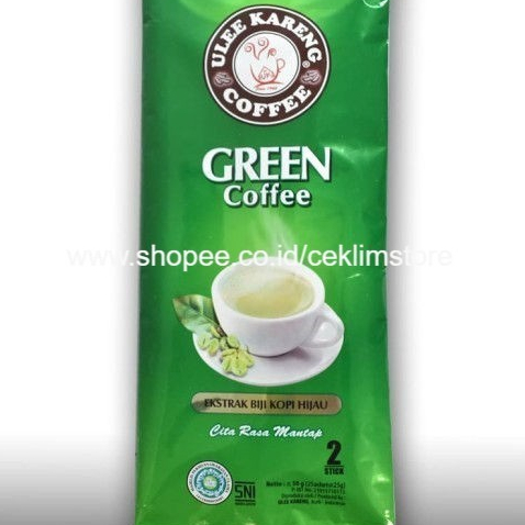 

Green Coffee Ulee Kareng Kemasan 2 Sticks