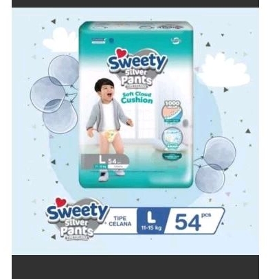 sweety silver pants L54