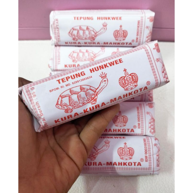 

Tepung hunkwee 95gr(wajib tanya STOCK sebelum order)