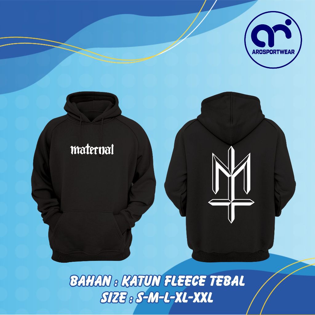 JAKET HOODIE MATERNAL DISASTER PREMIUM TERLARIS/JAKET DISTRO PRIA WANITA