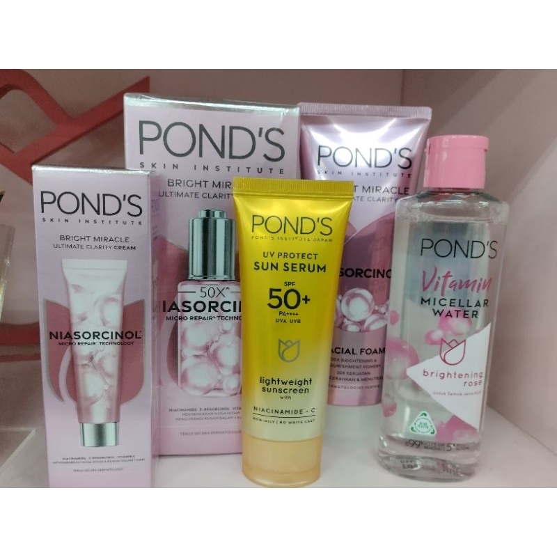 Paket Ponds Bright Miracle Ultimate Clarity Skincare Remaja