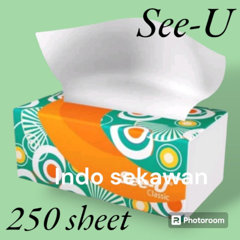 TISUE SEE-U 250 SHEET / TISU SEE-U / TISU 250 SHEET