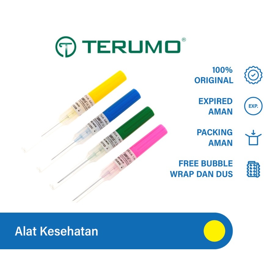 Surflo IV Catheter Terumo 14G Jarum IV Catheter Terumo Box