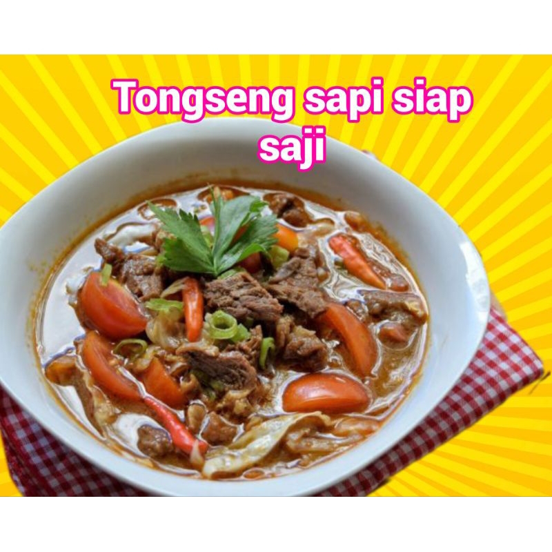 

tongseng daging sapi siap saji halal homemade frozen food catering