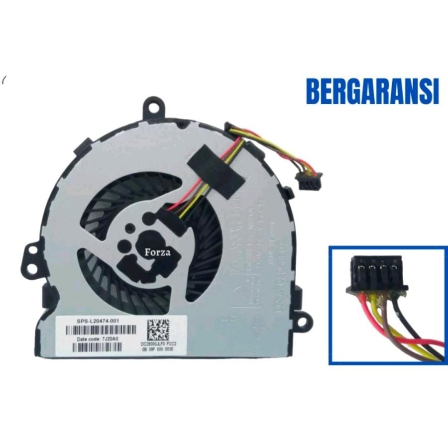 Cooling Fan Kipas Laptop HP PAVILION 15-AF 15-AC 15-BA 15-BD 15-AY