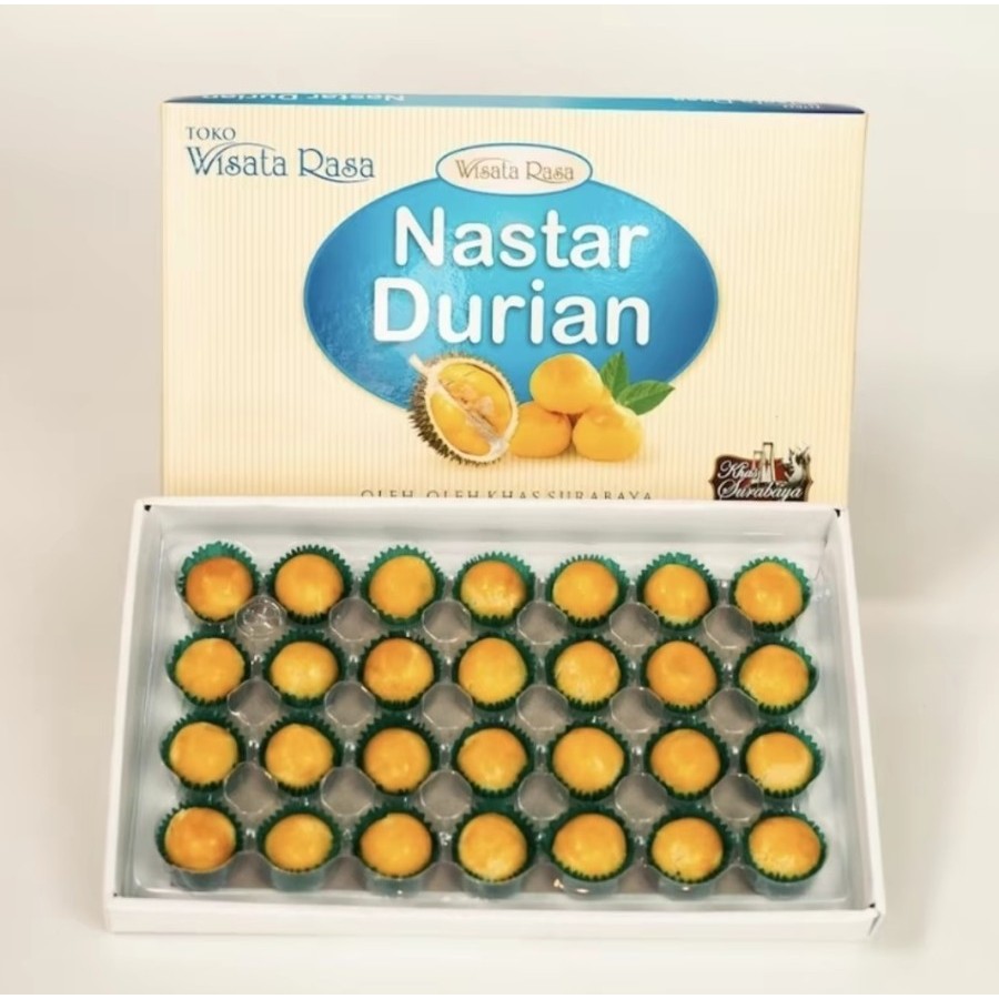 

Nastar Durian Wisata Rasa Oleh Oleh Khas Surabaya Original