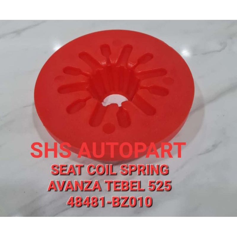 Karet tatakan per keong bantalan per spiral belakang atas - AVANZA XENIA RUSH TERIOS