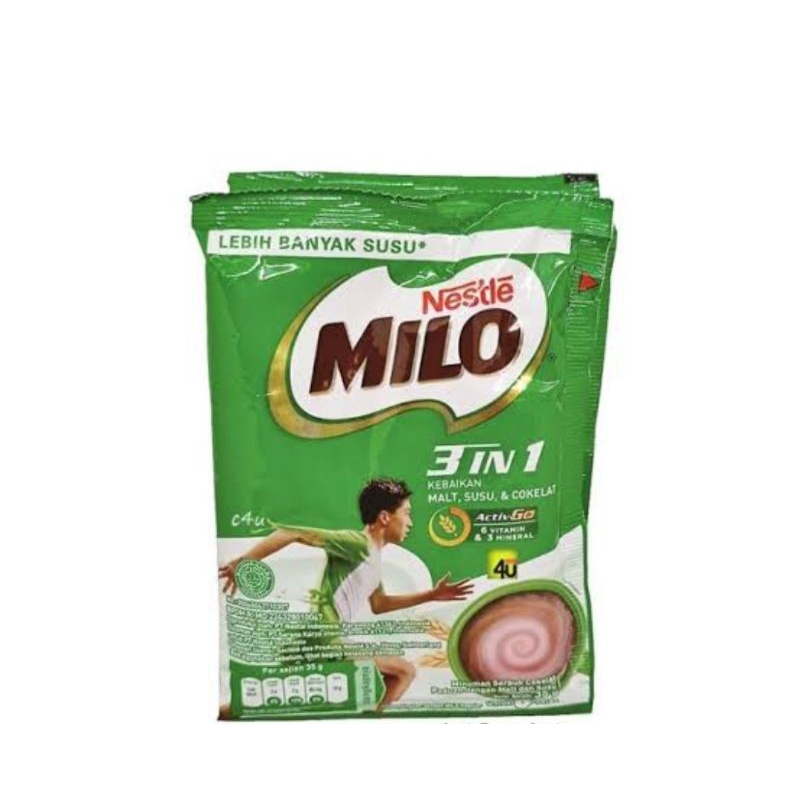 

milo 3 in 1 sachet 35 gram