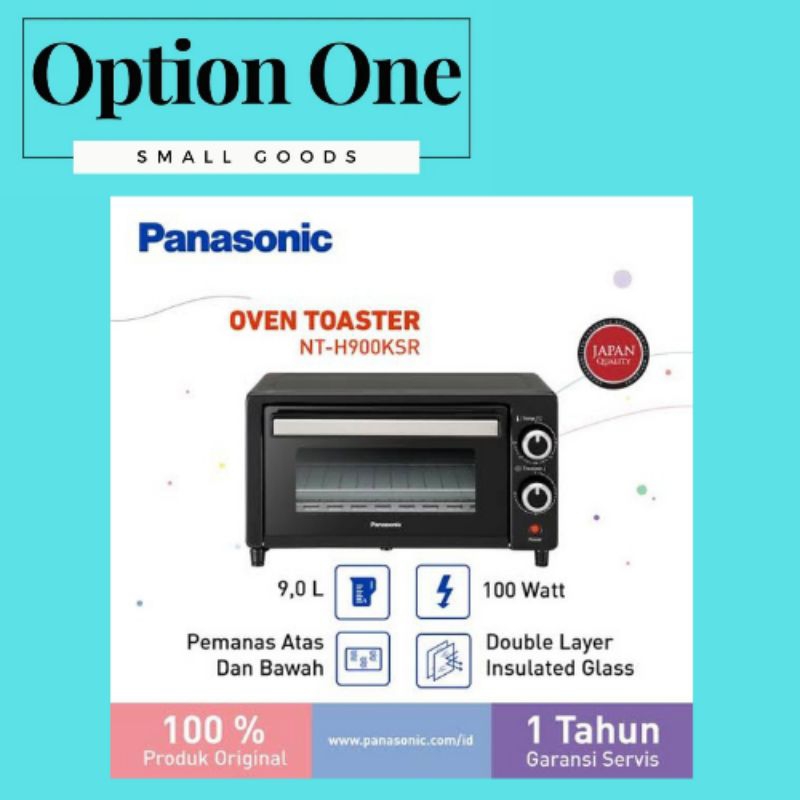 Panasonic Oven Toaster NT-H900KSR 9 Liter NT H900KSR