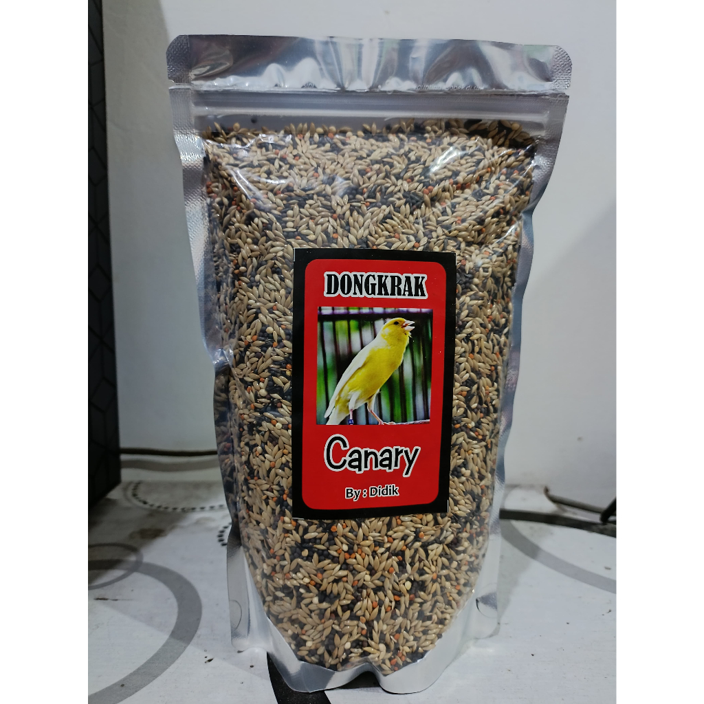 PAKAN DONGKRAK KENARI 500GRAM PAKAN LOMBA DAN MACET BURUNG KENARI