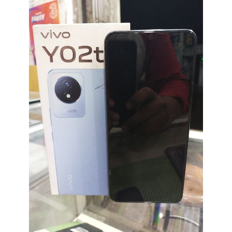 Vivo Y02T ram 4/64gb black