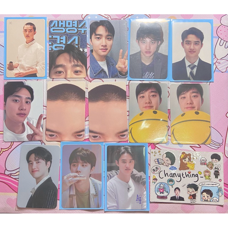 photocard exo DO kyungsoo jidat rare kang kopi