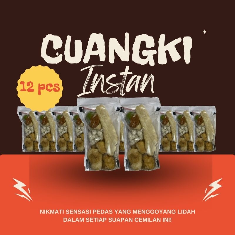 

cuanki instan 12pcs gratis ongkir