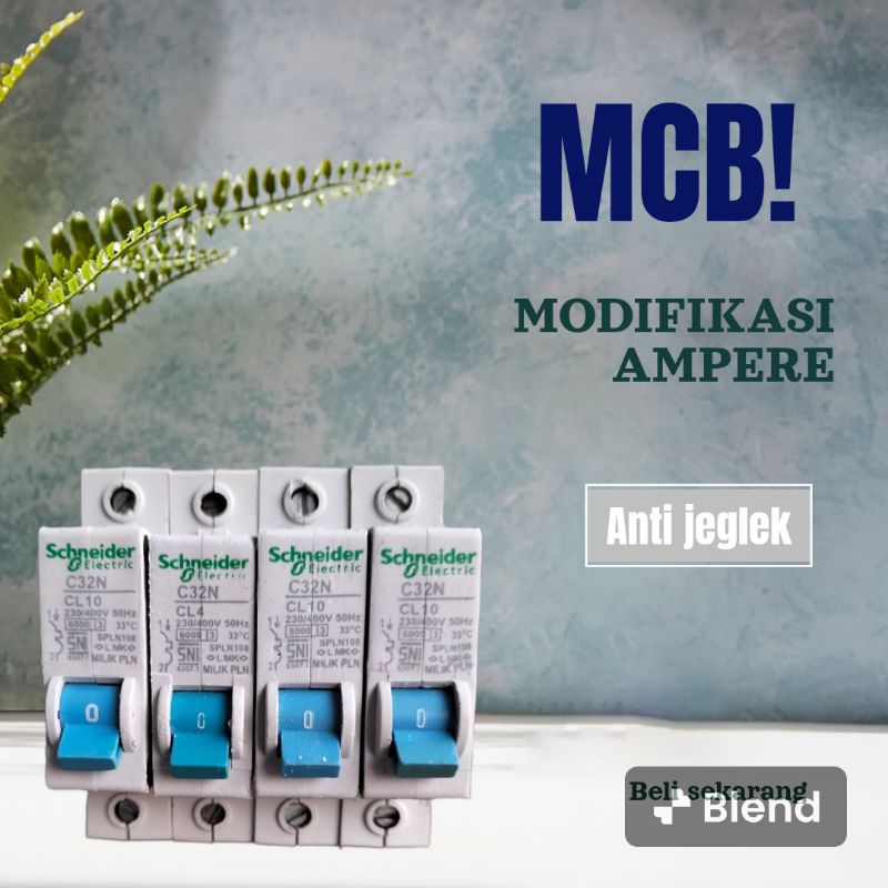 MCB SCHNEIDER MODIF PLN/ANTI JEGLEK 6A Rasa 16A