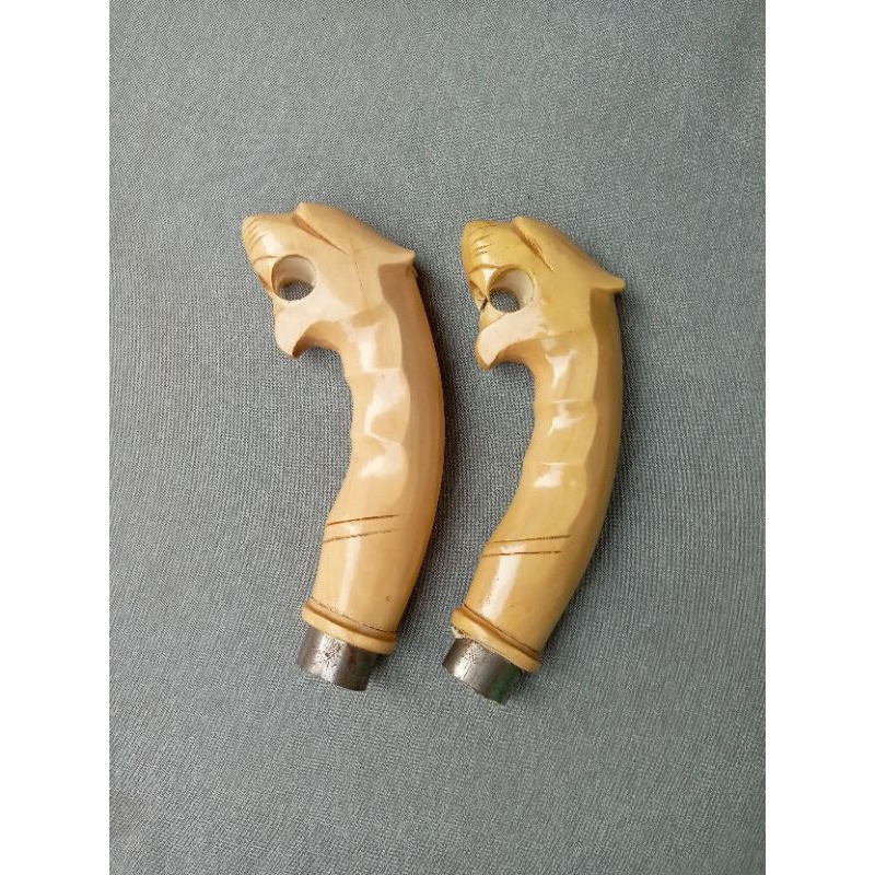 gagang golok siap pasang kayu kopi di pernis