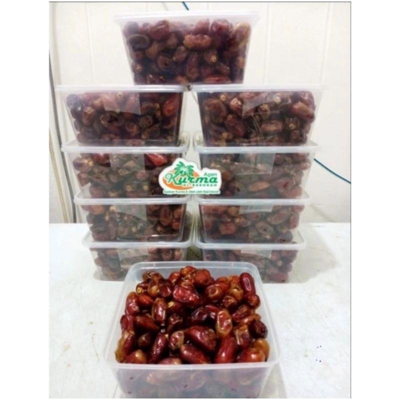 

Kurma Khalas Saad 1kg REPACK | Kurma kering khalas saad