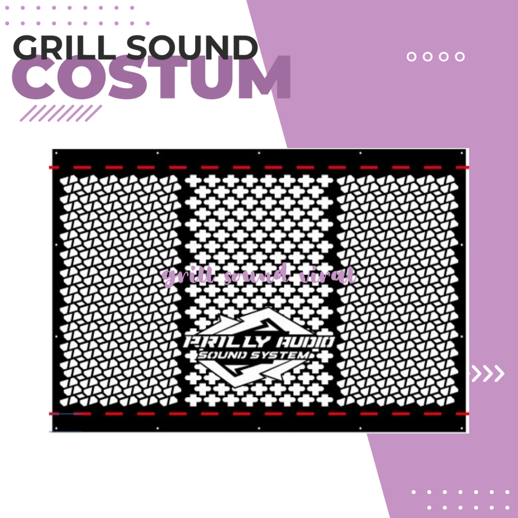 GRILL SOUND CUSTOM - Tutup Ram Speaker Model JLB 12 Inch