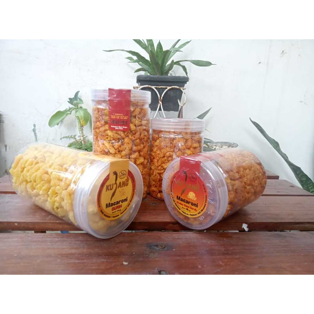 

makaroni kujang kemasan toples