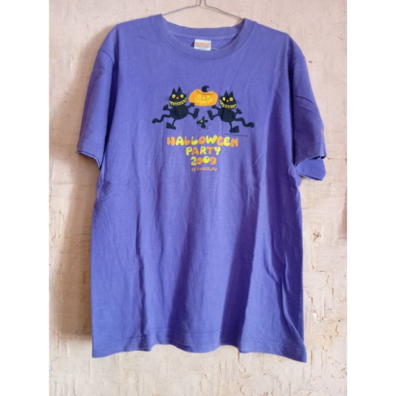 Kaos Second Branded Hallowen Party Vintage UNITED ATHLE