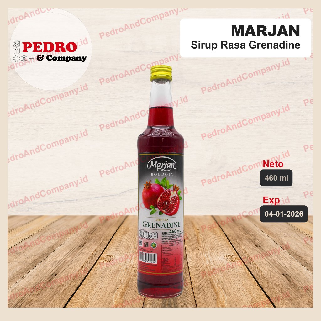 

Marjan sirup syrup rasa grenadine 460 ml