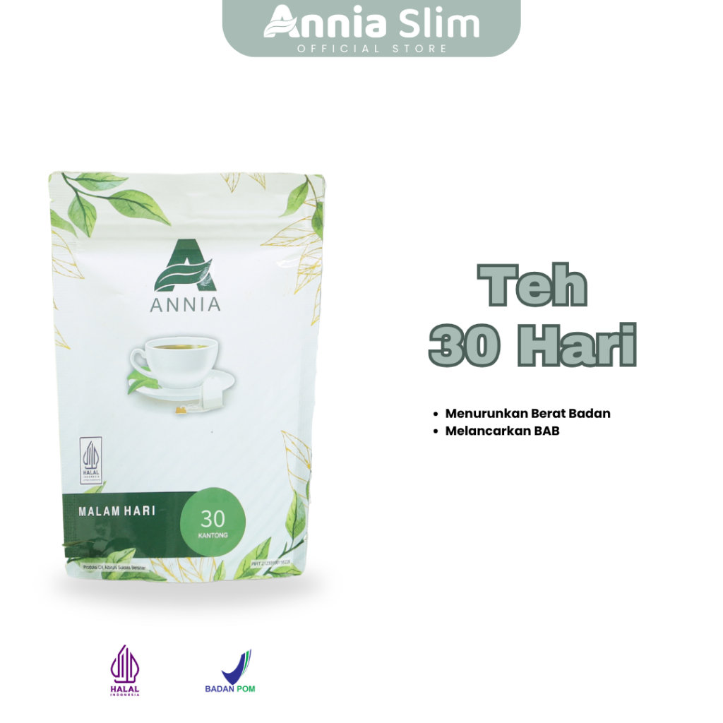 

SLIMMING TEA ANNIA 30 HARI ! HERBAL PELANGSING