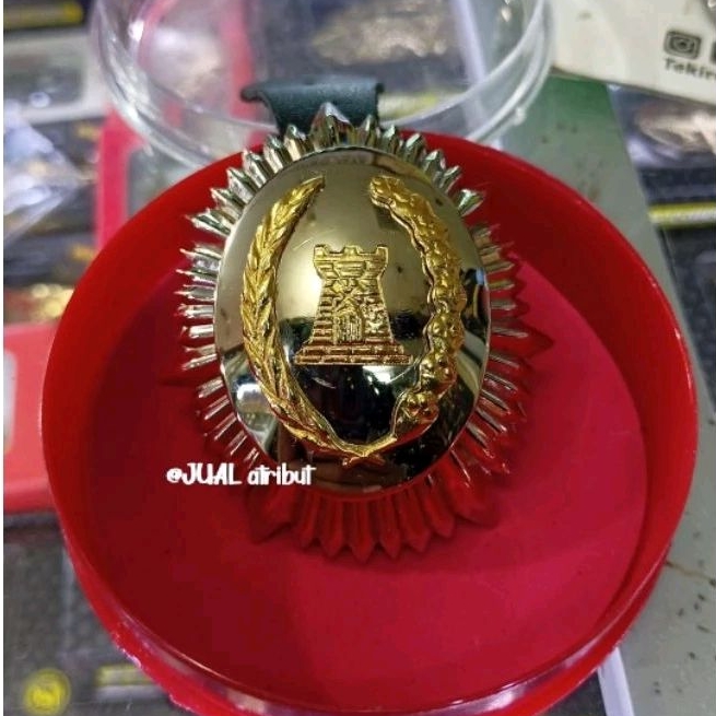Tanda jabatan mangkok jabatan PDH PDU DANKI Kapten ZIPUR ZENI TNI AD Exclusive